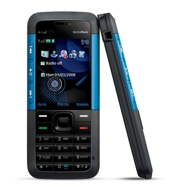 Nokia 5310 XpressMusic Bluetooth MP3 FM GSM 850/1800 /1900 Unlocked Cellphone