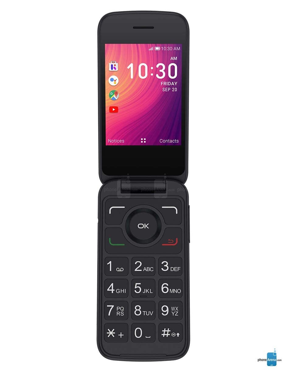 GO FLIP 3 Black 4GB 4052W (GSM Unlocked) Flip Phone – For Senior Easy Use (Re…