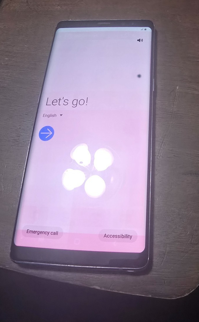 Samsung Note 8 64 GB Updated small burn in on the screen