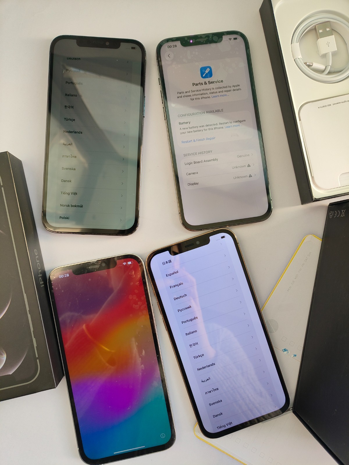 Apple iPhone 12 Pro Max 128GB 256GB 512GB Unlocked Fair Condition – All Colors
