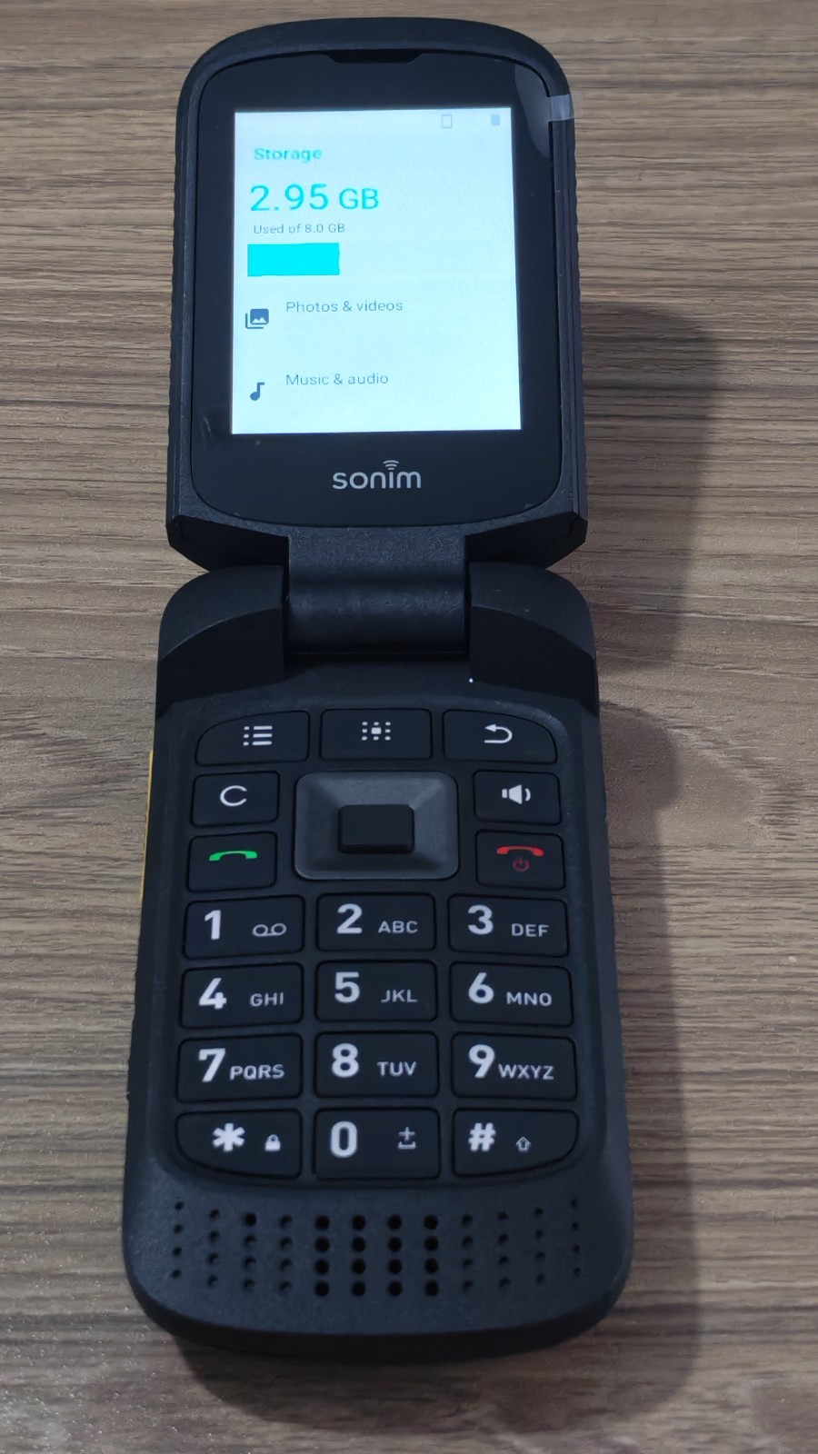 Excellent Sonim XP3 XP3800 Unlocked Rugged Flip Phone 8GB Black Outdoor Phone