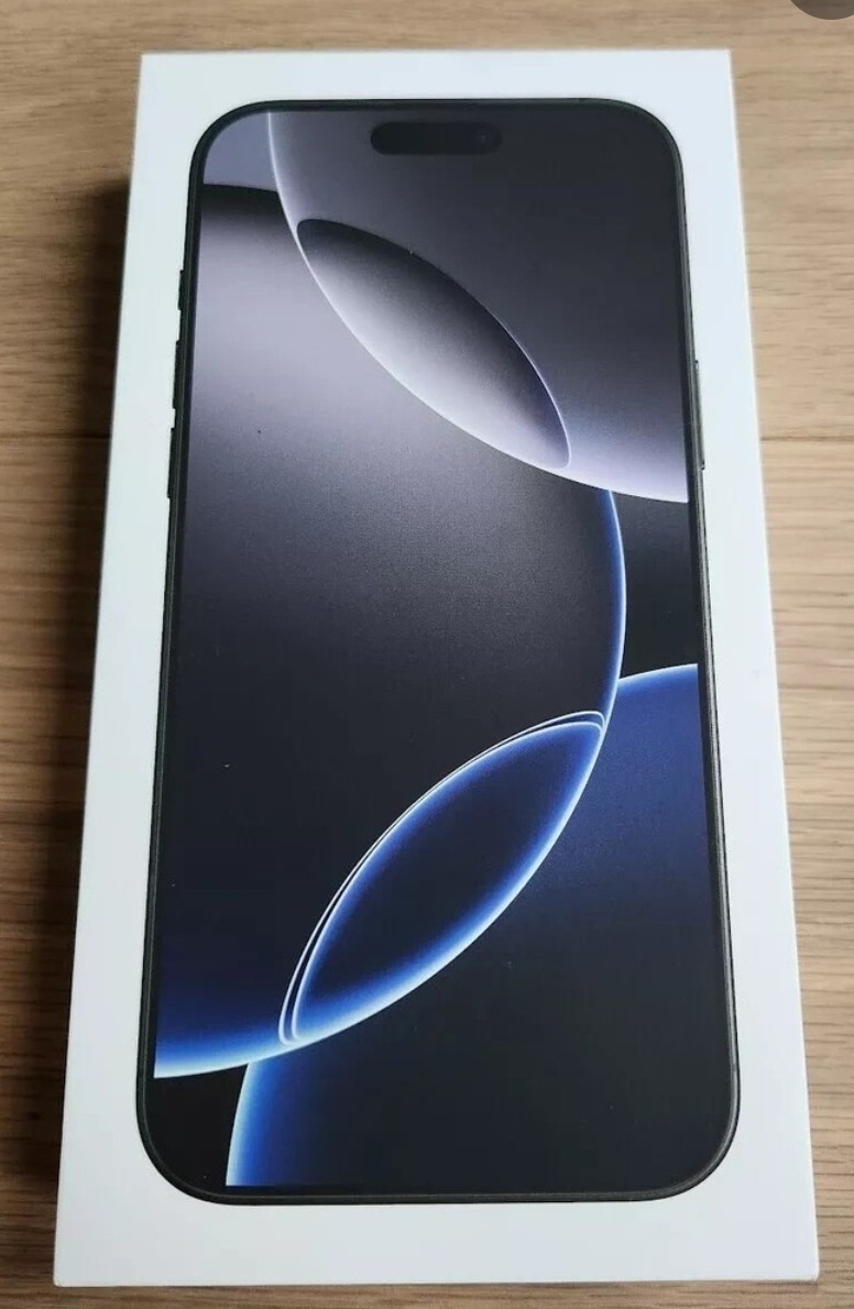 Apple iPhone 16 Pro – 256 GB – Black Titanium (Unlocked)