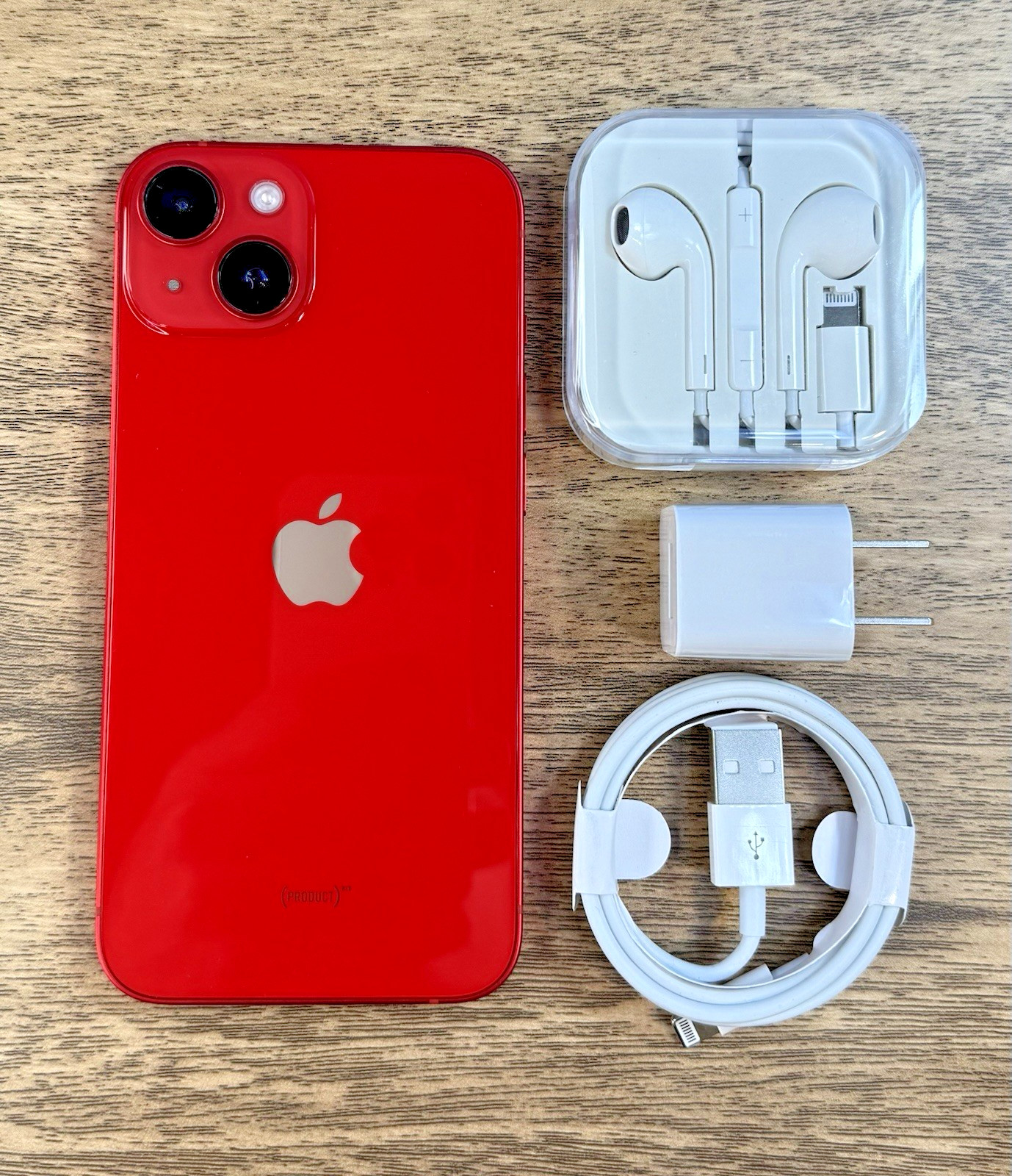 Apple iPhone 14 – Red 128GB – Factory Unlocked – Very Good – 84% BATTERY CAPACIT
