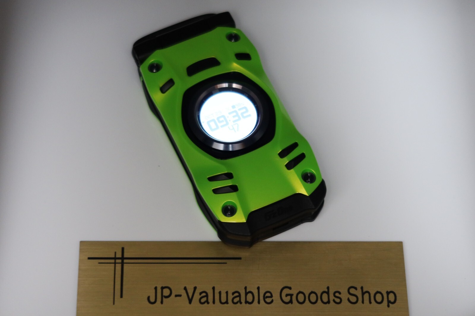 [AA] CASIO KYOCERA G’zONE TYPE-XX KYY31 Liquid Green RUGGED Flip UNLOCKED Japan