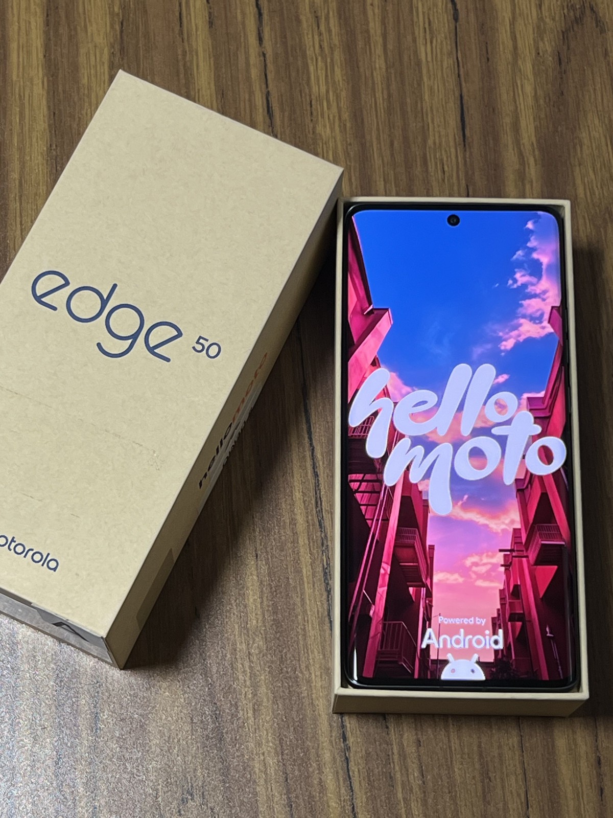 Motorola Edge 50 5G, XT2407-1 (Koala Gray 256GB, 12GB RAM) Factory Unlocked