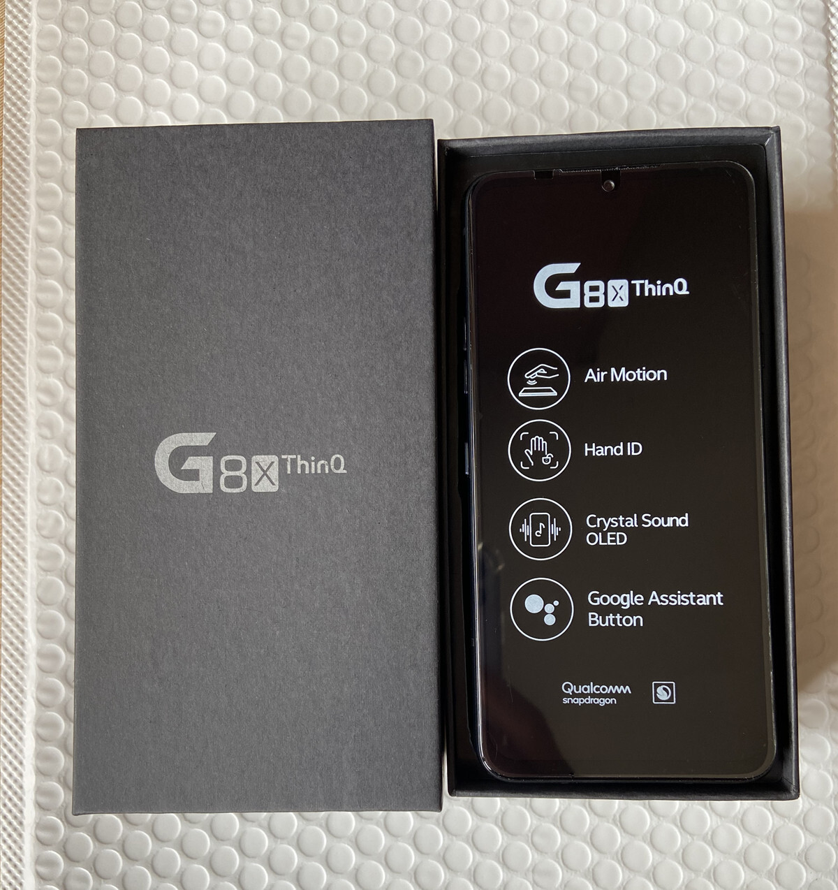 LG G8X THINQ LM-G850UM / LMG850EMW 128GB+6GB Unlocked Android 10- New Unopened