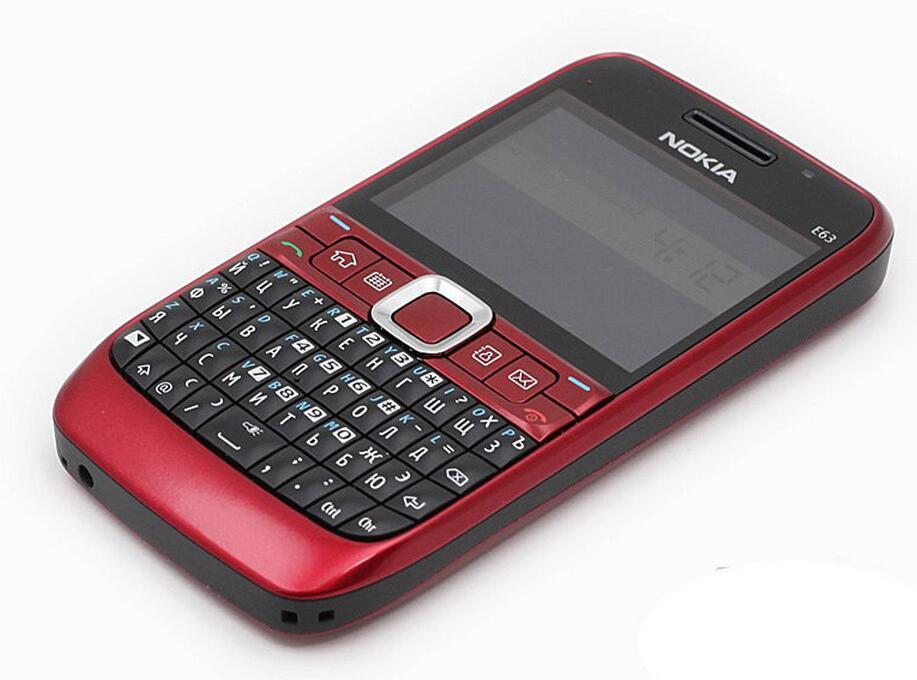 Nokia E63 Original Symbian OS 2.4″ WIFI Bluetooth 2MP WCDMA 3G Keyboard Unlocked