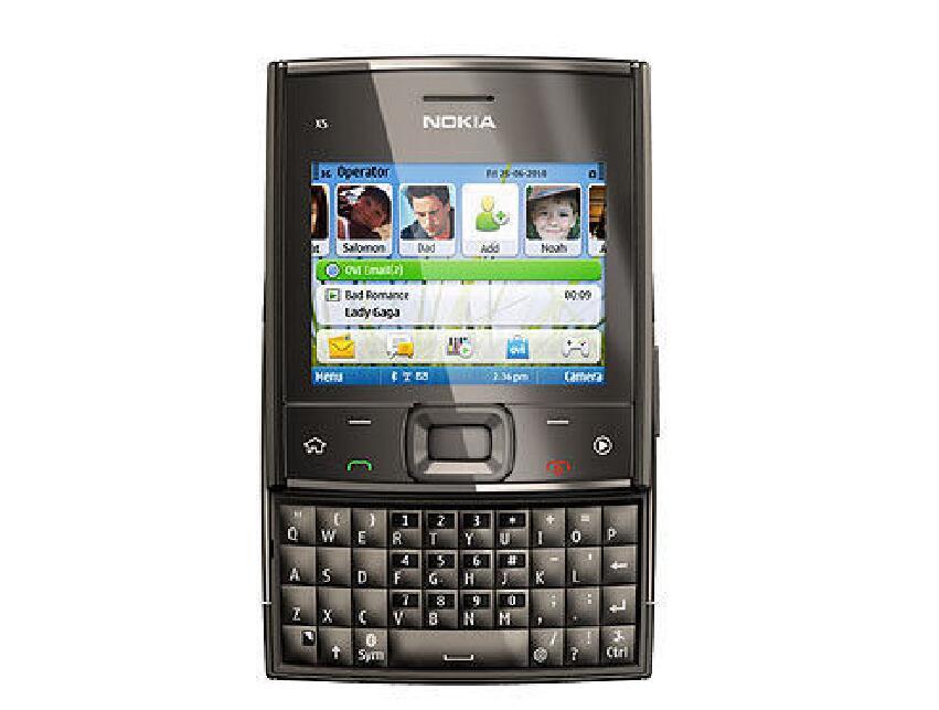 Nokia X5 X5-01 3G 5MP Bluetooth 2.4″ Wi-Fi Original Slider QWERTY Phone