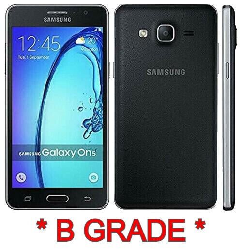T-Mobile Samsung Galaxy ON5 G550T 4G LTE Smart Cell Phone / ULTRA Lyca *B GRADE