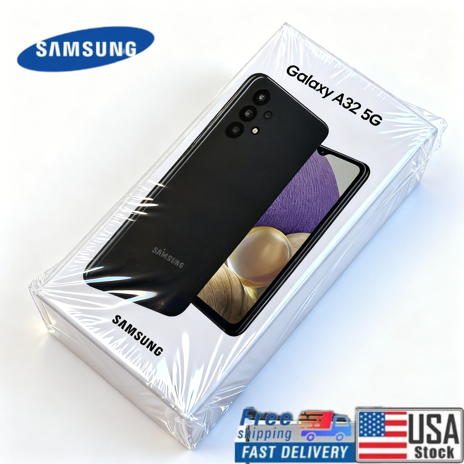 📱NEW SEALED Samsung Galaxy A32/A42/A51/A53/A35 5G Factory Unlocked -BLACK USA