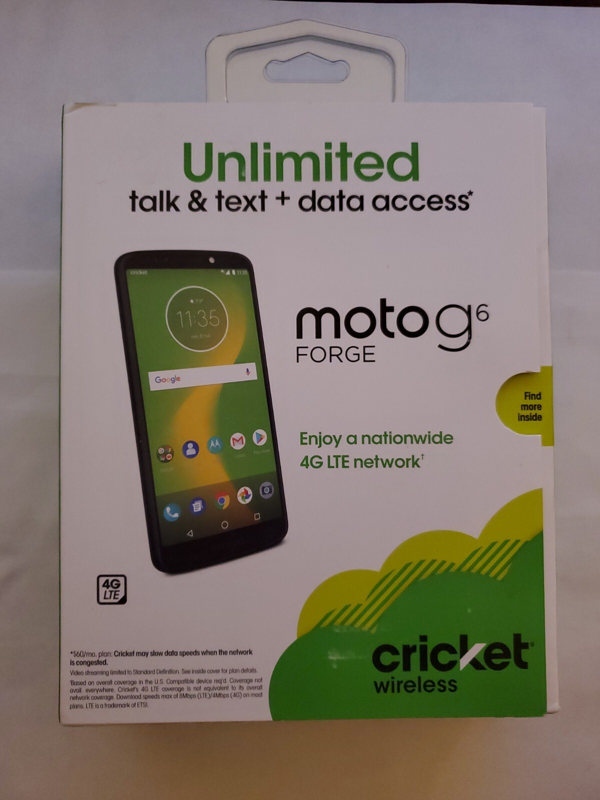 Motorola Moto G6 Forge – 16GB – Deep Indigo (Cricket Wireless) Smartphone