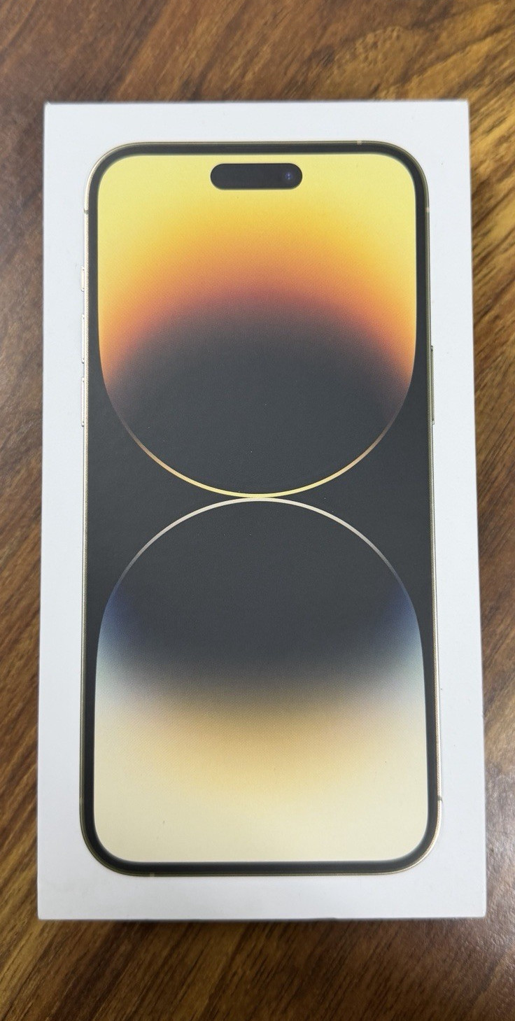 Apple iPhone 14 Pro Max 256GB Gold Unlocked iOS 6.7in Open Box