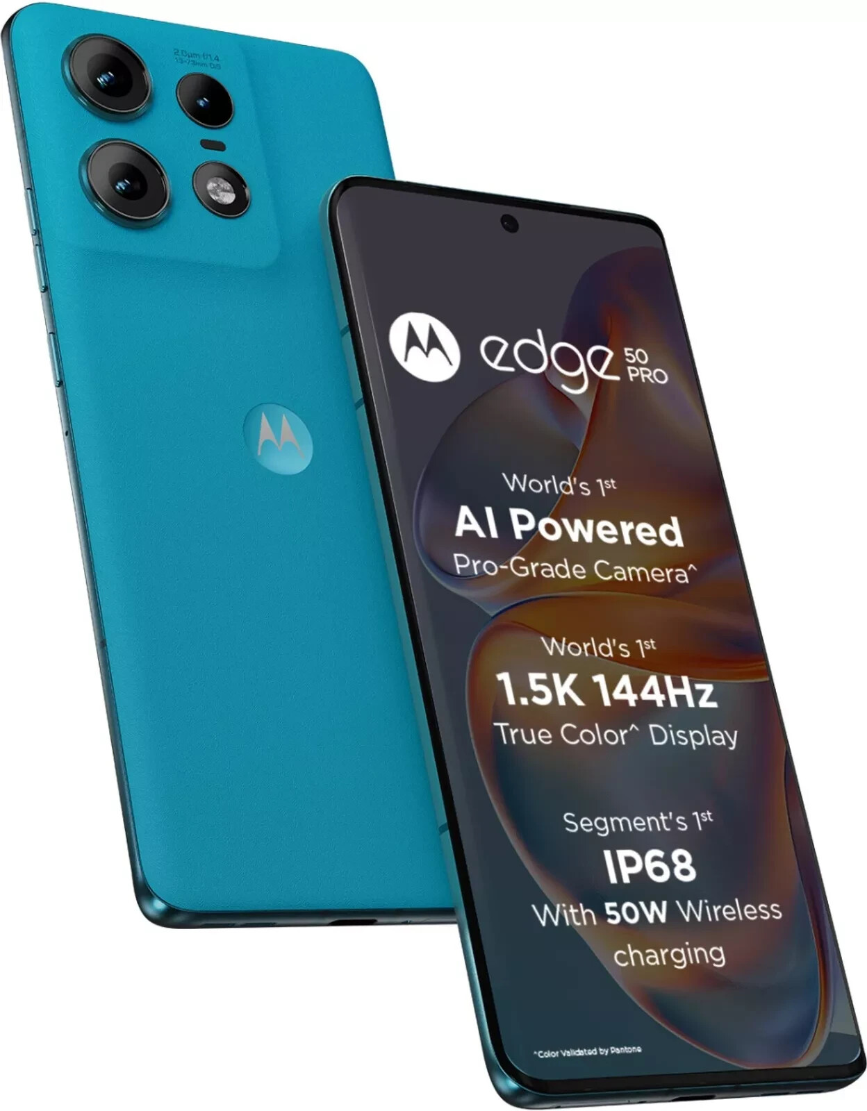 MOTOROLA Edge 50 Pro 5G Blue 256GB 12GB RAM 6.7″ 50MP Dual Sim Global Version.