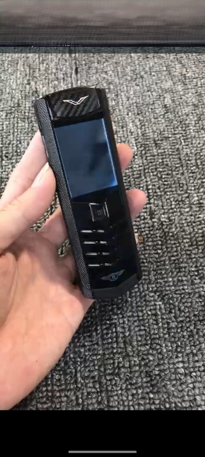 Vertu k7 Signature S Bentley Edition Total Black (Unlocked)
