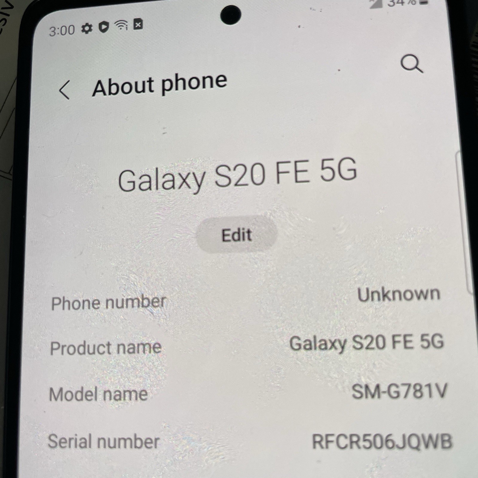 1 Samsung Galaxy S20 FE 5G UW 128GB SM-G781V UNLOCKED EXCELLENT CONDITION TESTED