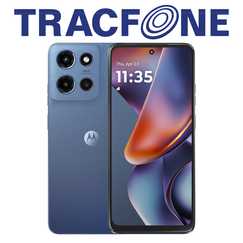 Motorola Moto G 2025 64GB Sapphire Blue TracFone Locked Excellent