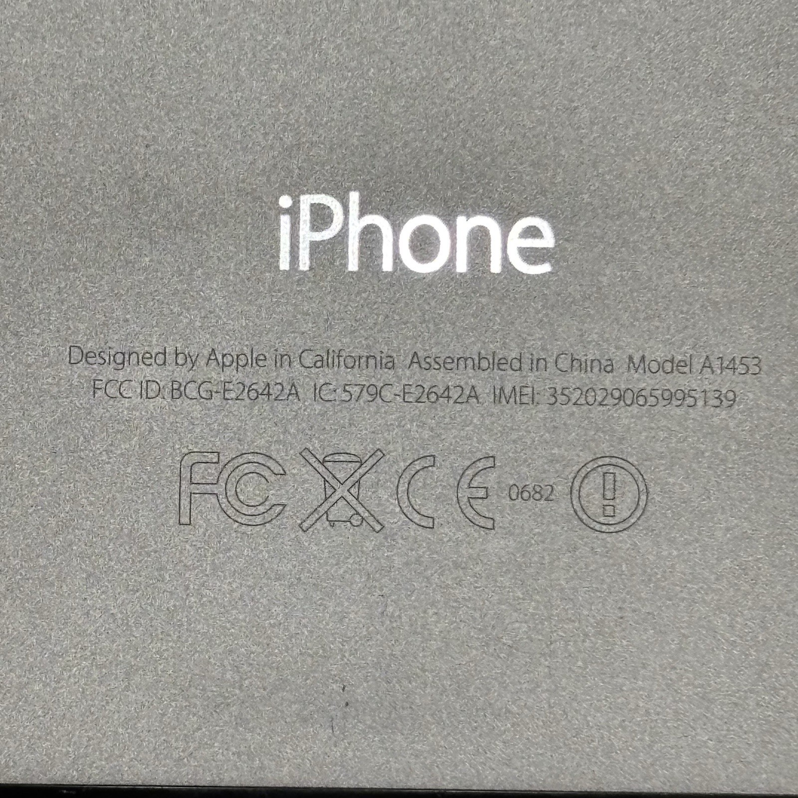 Apple iPhone 5S Model 1453 – Smartphone – Untested