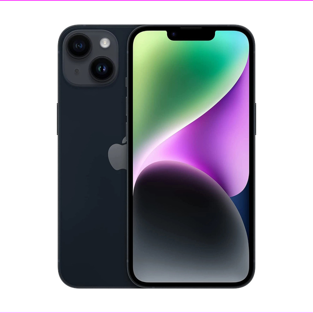 Apple iPhone 14 Unlocked 128GB/512GB – Midnight, Starlight, RED, Purple