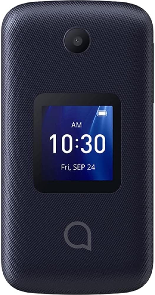 Alcatel Go Flip 4 4G LTE Easy Use Basic Flip Phone T-MOBILE ONLY (4056W)(Blue)