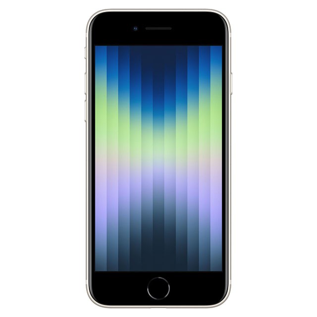 Apple iPhone SE (3rd Gen) A2595 (Unlocked) 64GB Starlight (Very Good)