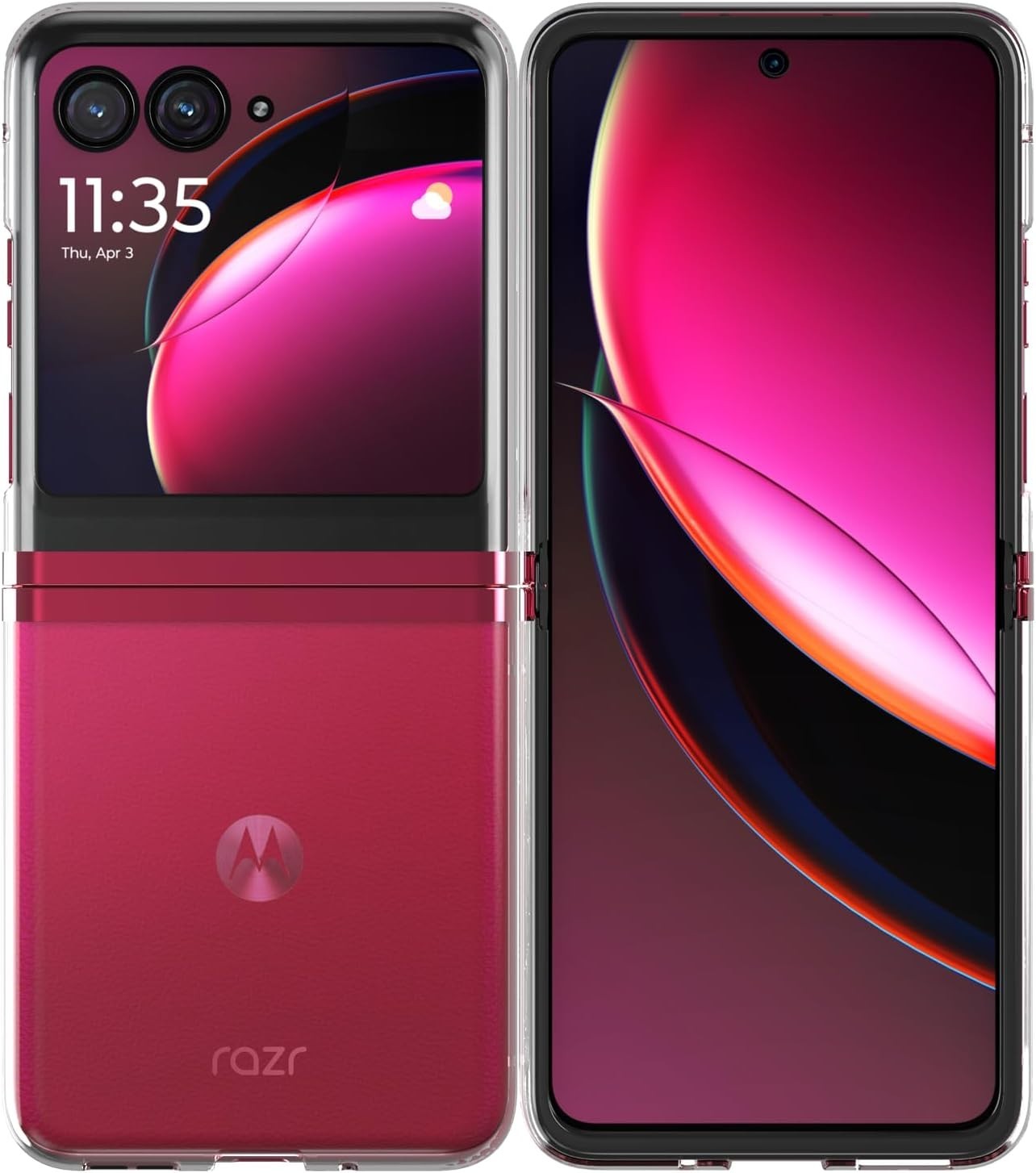 Brand New Sealed – Motorola Moto Razr+ Plus 2023 XT2321 256GB Unlocked – Magenta