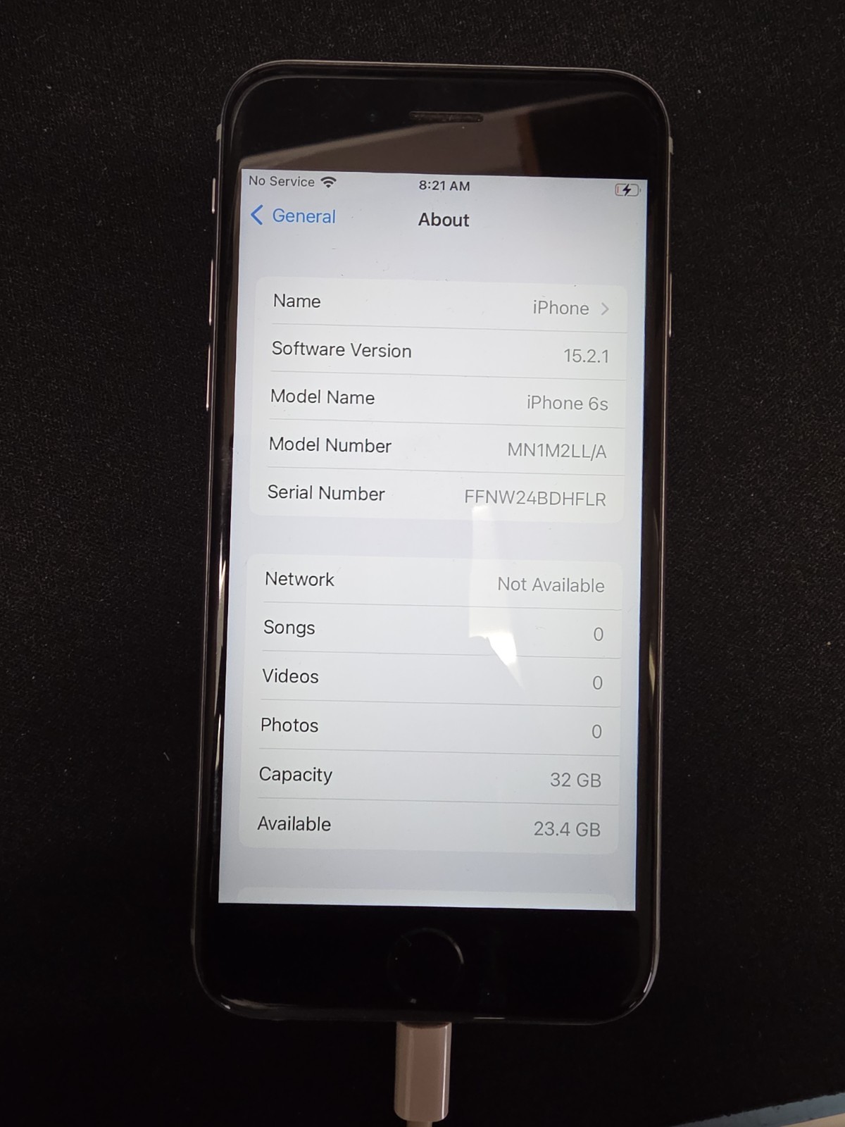 Apple iphone 6s A1688 32GB Unlocked Cell Phone Smartphone Works