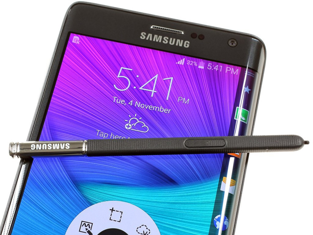 Samsung Galaxy Note 4 Edge SM-N915F 32GB Unlocked Smartphone Very Good Black A+