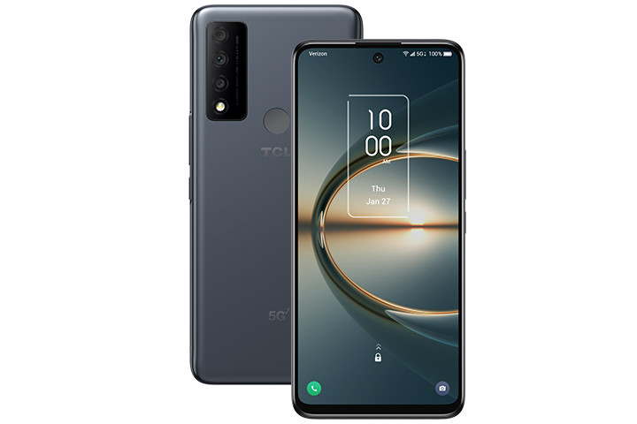 (New – Open Box) TCL 30 V 5G – 128GB – Midnight Gray (Verizon) (No Contract)