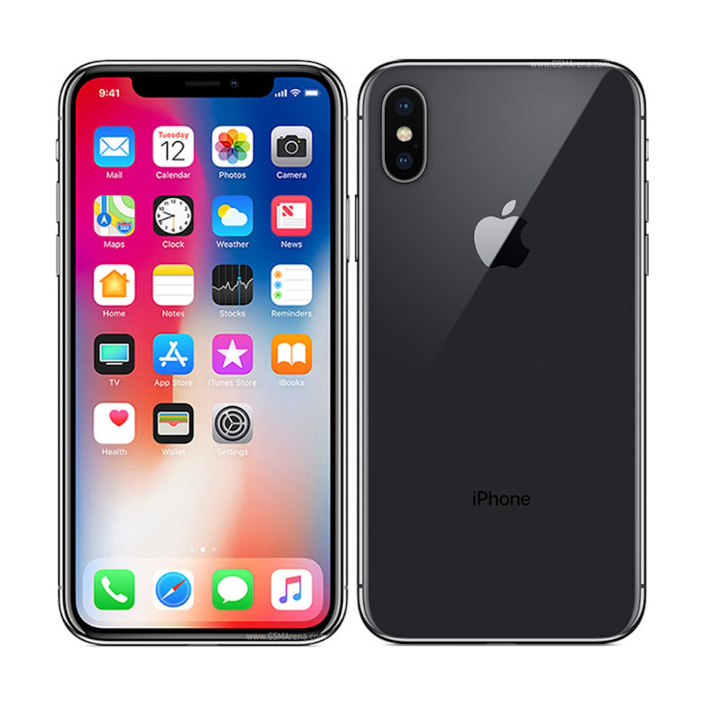 Apple iPhone X 64GB 256GB Space Gray Silver Unlocked Verizon AT&T T-Mobile Phon