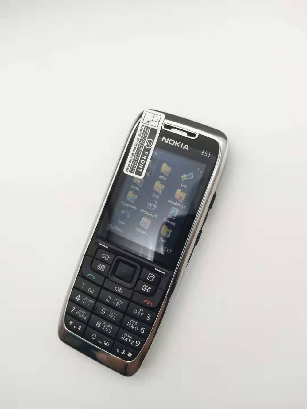 Nokia E51 – Black Steel (Ohne Simlock) Bluetooth camera WIFI Smartphone