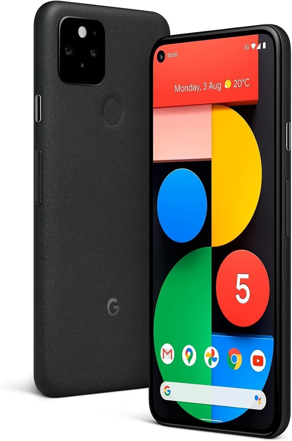 Google Pixel 5 GTT9Q 128GB Just Black Unlocked Smart Phone – Excellent Condition