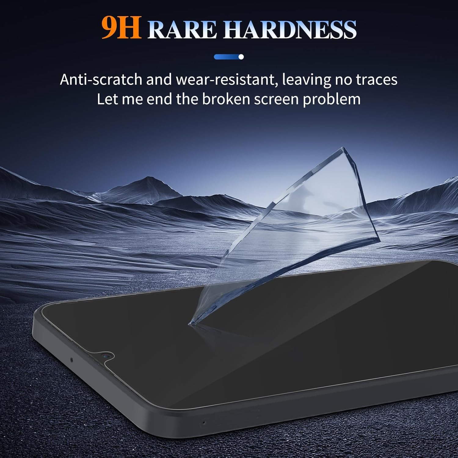 3-Pack Tempered Glass Screen Protector for Samsung Galaxy A16/A17 4G/5G, 9H Hard
