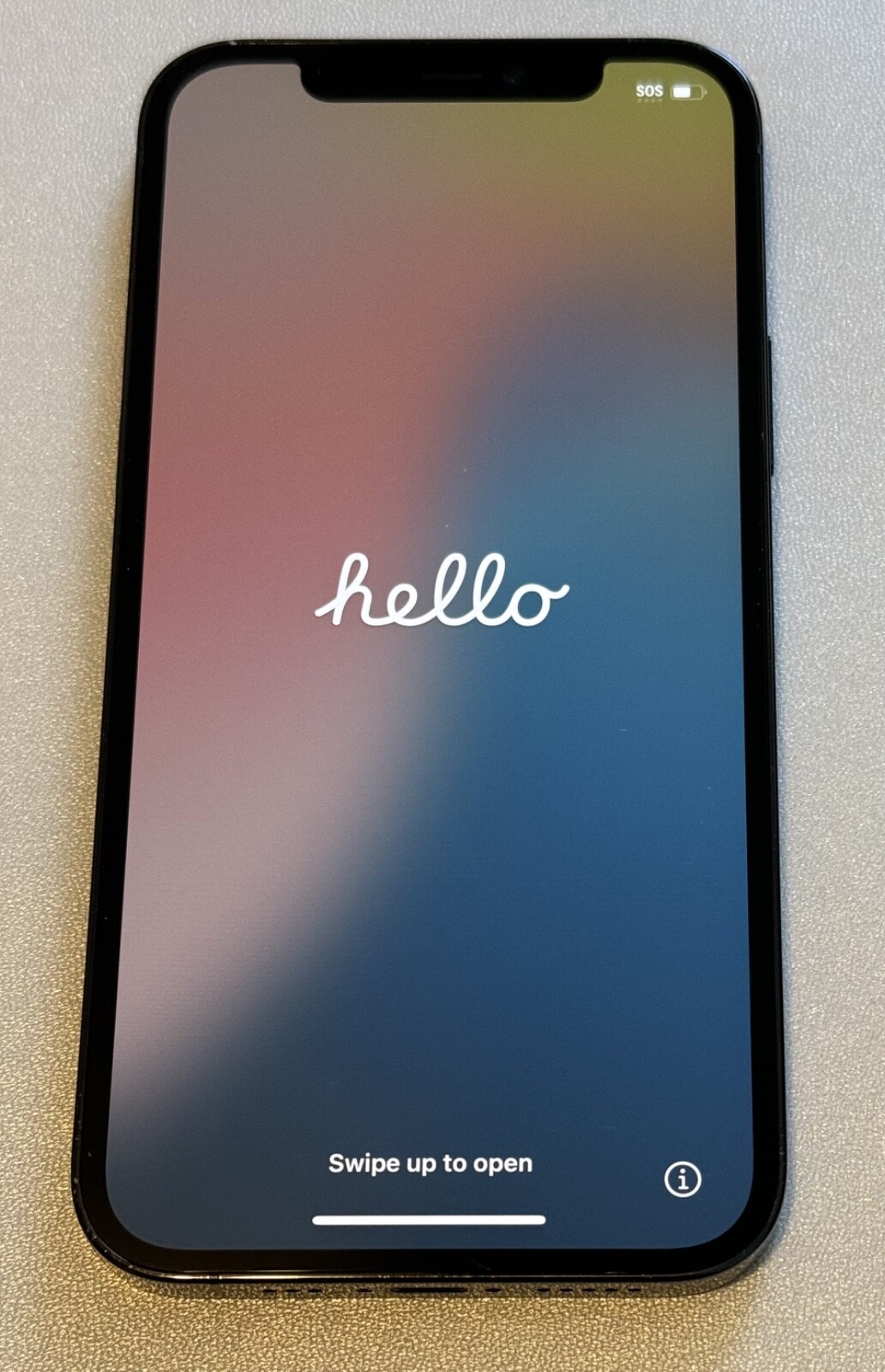 Apple iPhone 12 128GB Pro Blue Factory Unlocked A2408 5G mmWave Dual Nano SIM
