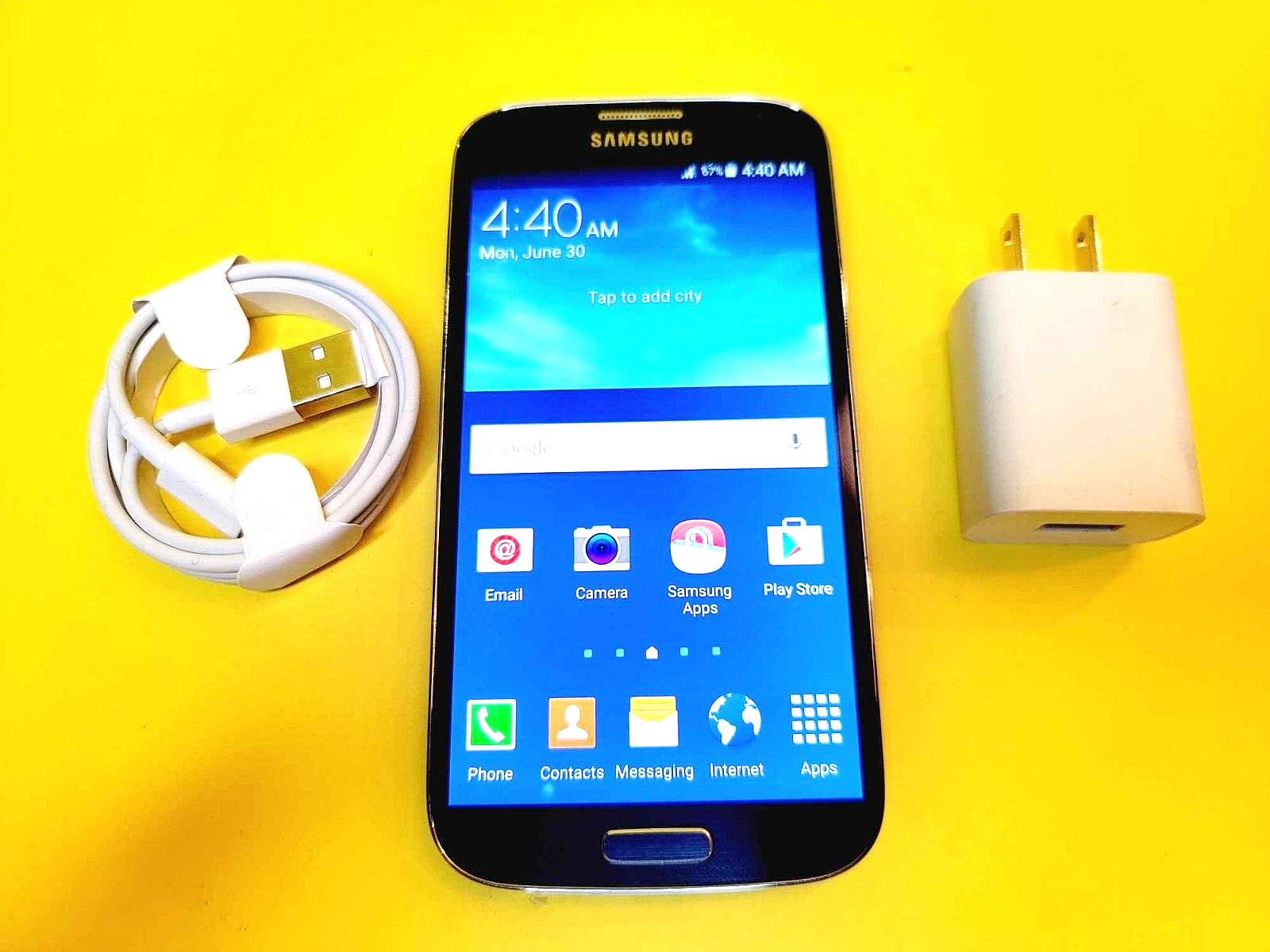 *VIEW PHOTOS* SAMSUNG GALAXY S4 SGH-I337W UNLOCKED CELL PHONE BELL ROGERS TELUS+
