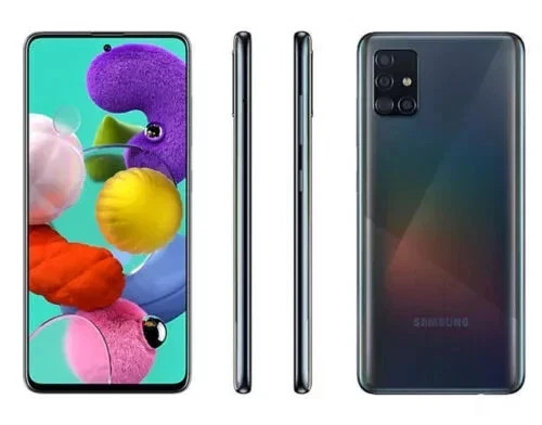 Brand New Samsung Galaxy A51 4G SM-A515U 128GB Black Unlocked Smartphone