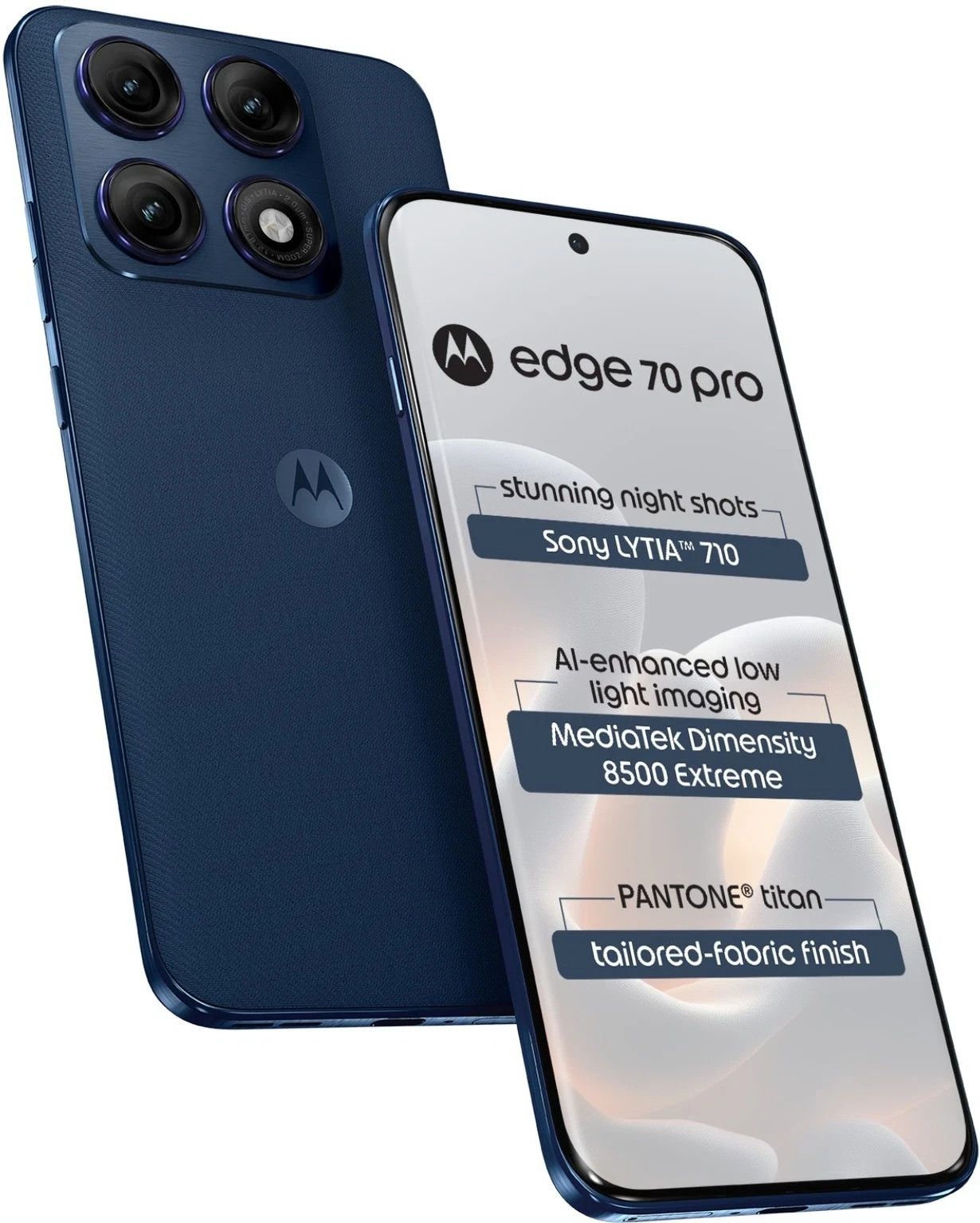 MOTOROLA edge 70 pro (Titan Blue 8 GB, 256GB) Dimensity 8500 Global Version.