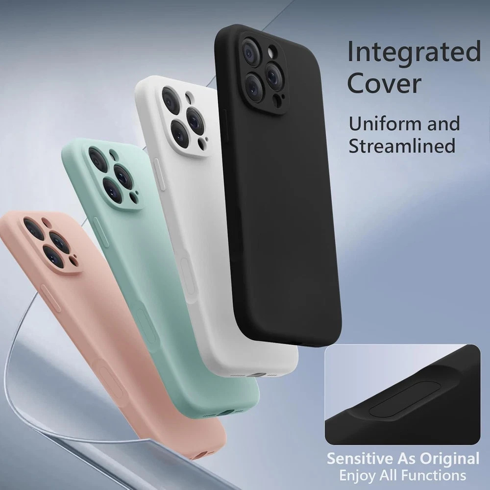 Magnetic for iPhone 16 Pro Max Case, Integrated Silicone Camera Control Button,