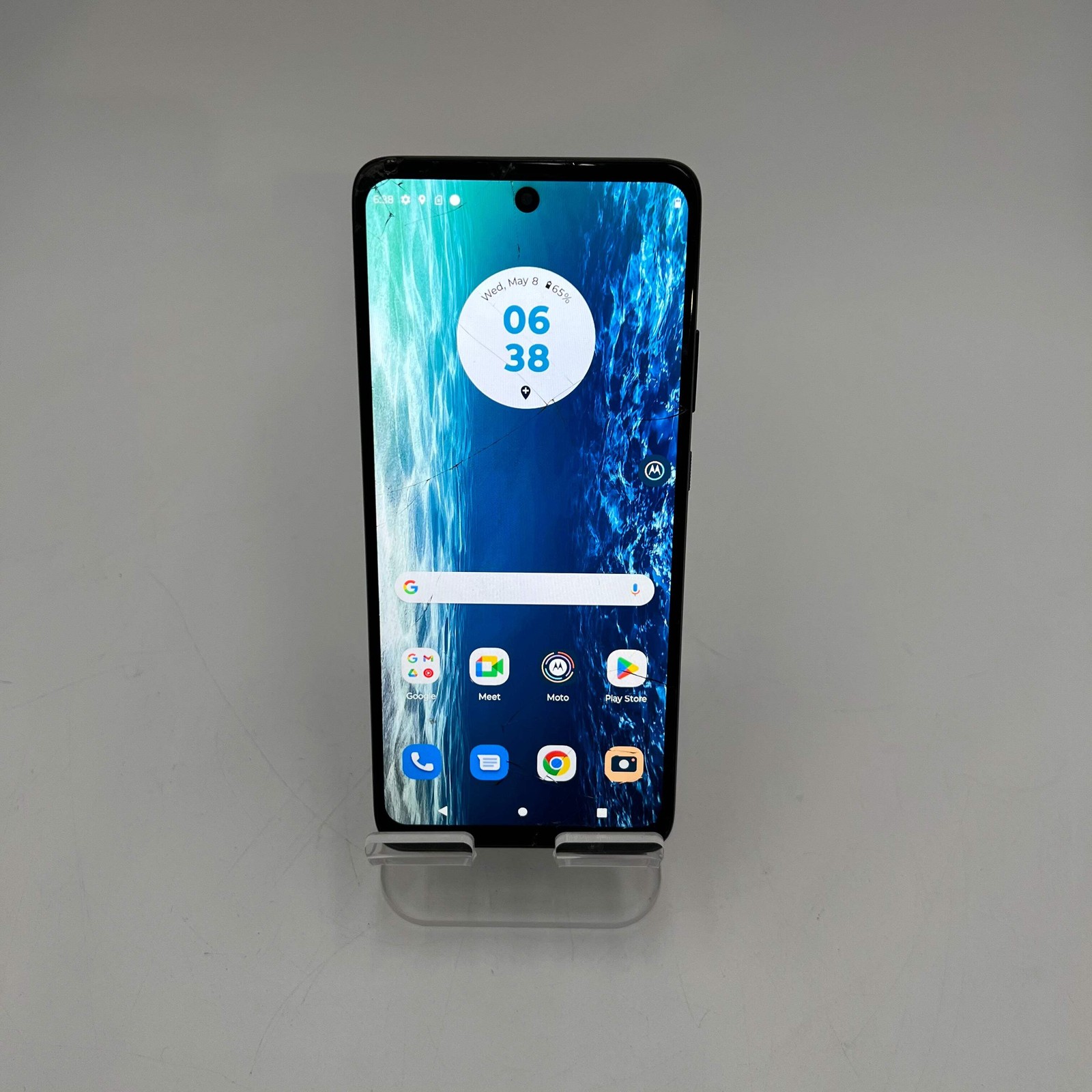 Motorola Moto One 5G UW Ace 64GB Purple Unlocked Clean IMEI Parts Only **READ**