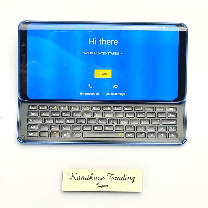 F(x)tec Pro-1 X QX1050 Latest Model Blue 256GB 8GB QWERTY Android Unlocked Used
