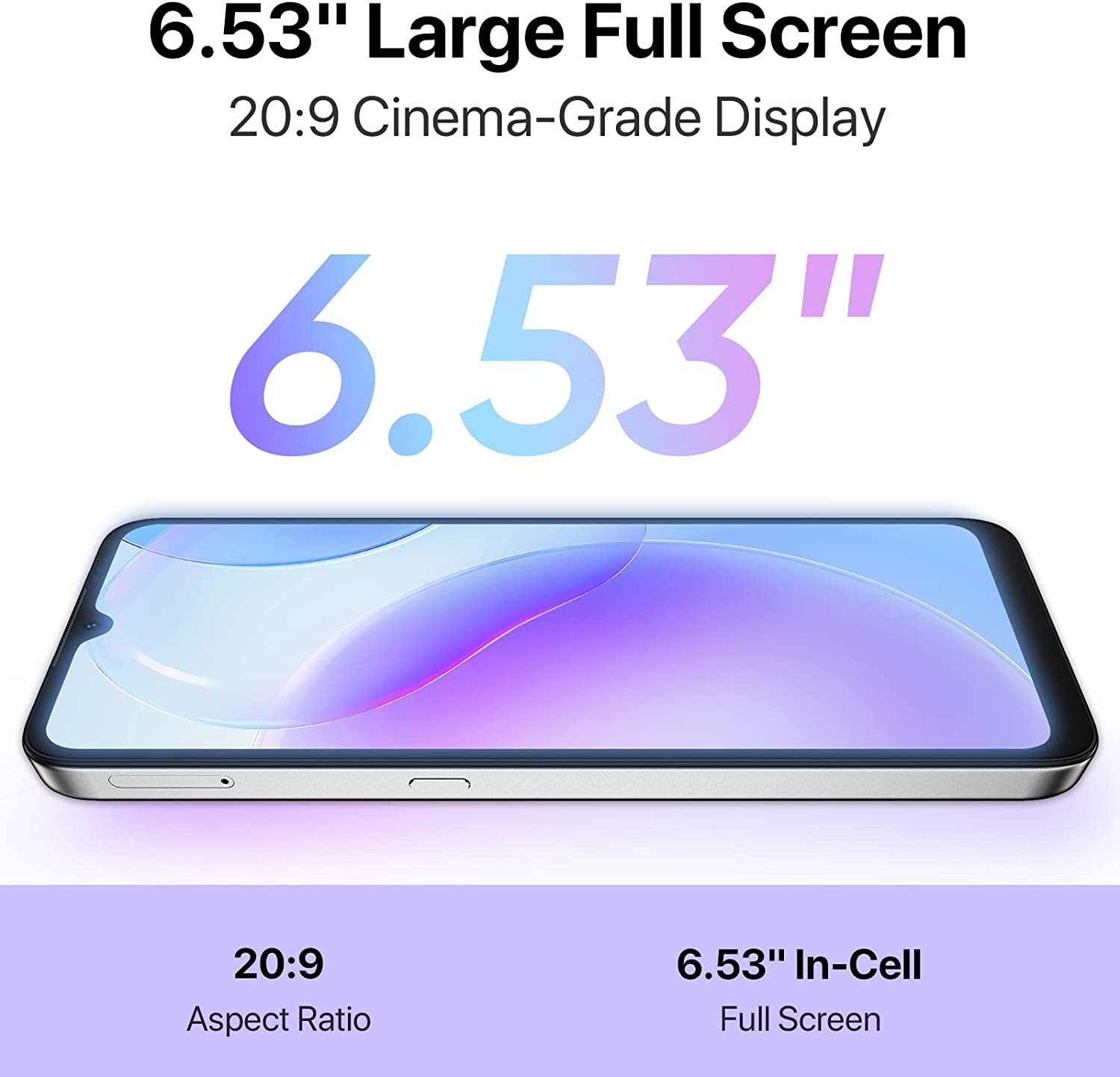 UMIDIGI A11S 6.53” Smartphone 16MP AI Triple Camera Android 11 Dual SIM 5150mAh