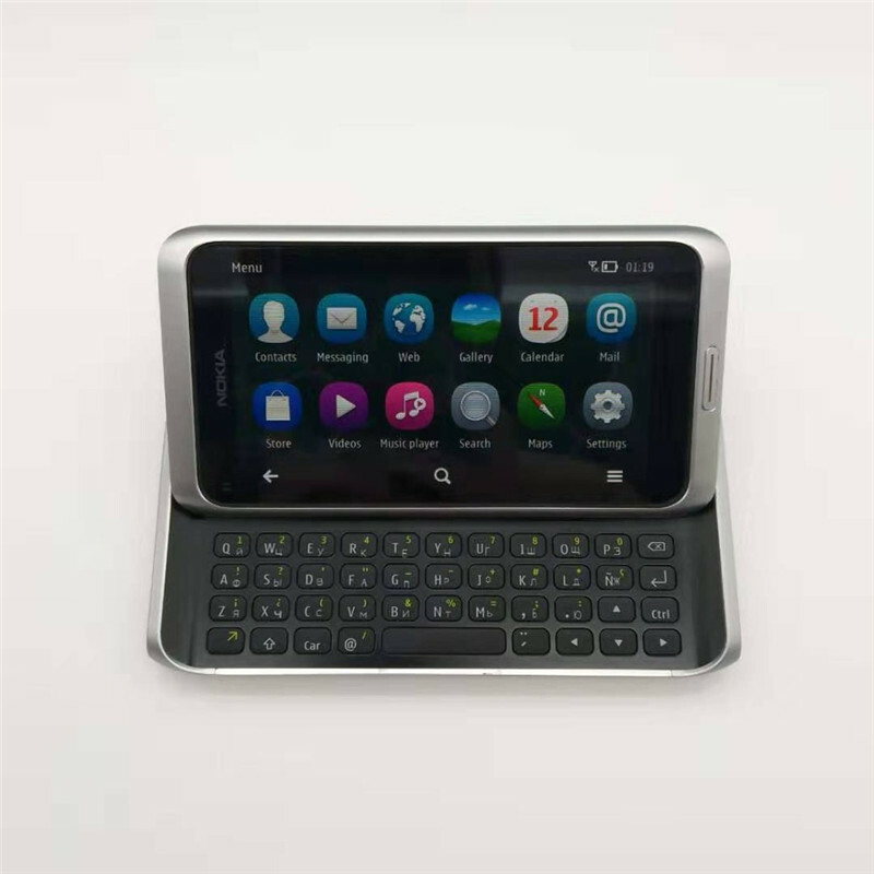 Original Unlocked Nokia E7 Slide QWERTY Keypad 16GB 3G Wifi 4″Touch Screen Phone