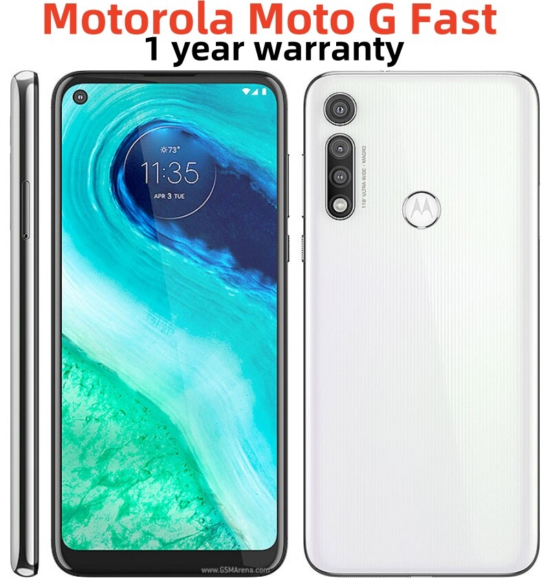 Motorola Moto G Fast 32GB+3GB 16MP 4G LTE Unlocked Android Smartphone New Sealed