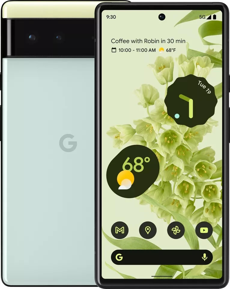 USED – Google Pixel 6 128GB 8GB RAM GR1YH (FACTORY UNLOCKED) 6.4″ 50MP.