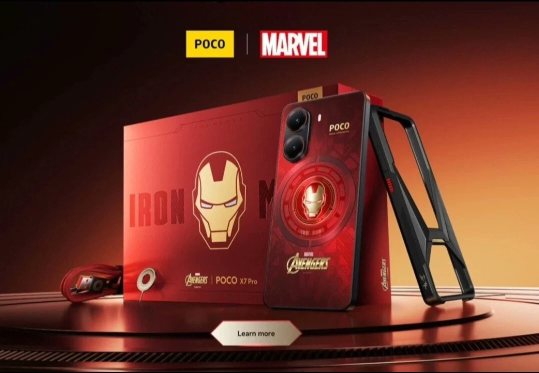 (GENUINE) POCO X7 Pro 12GB+512GB Iron Man Edition (Global Model) GSM Unlocked