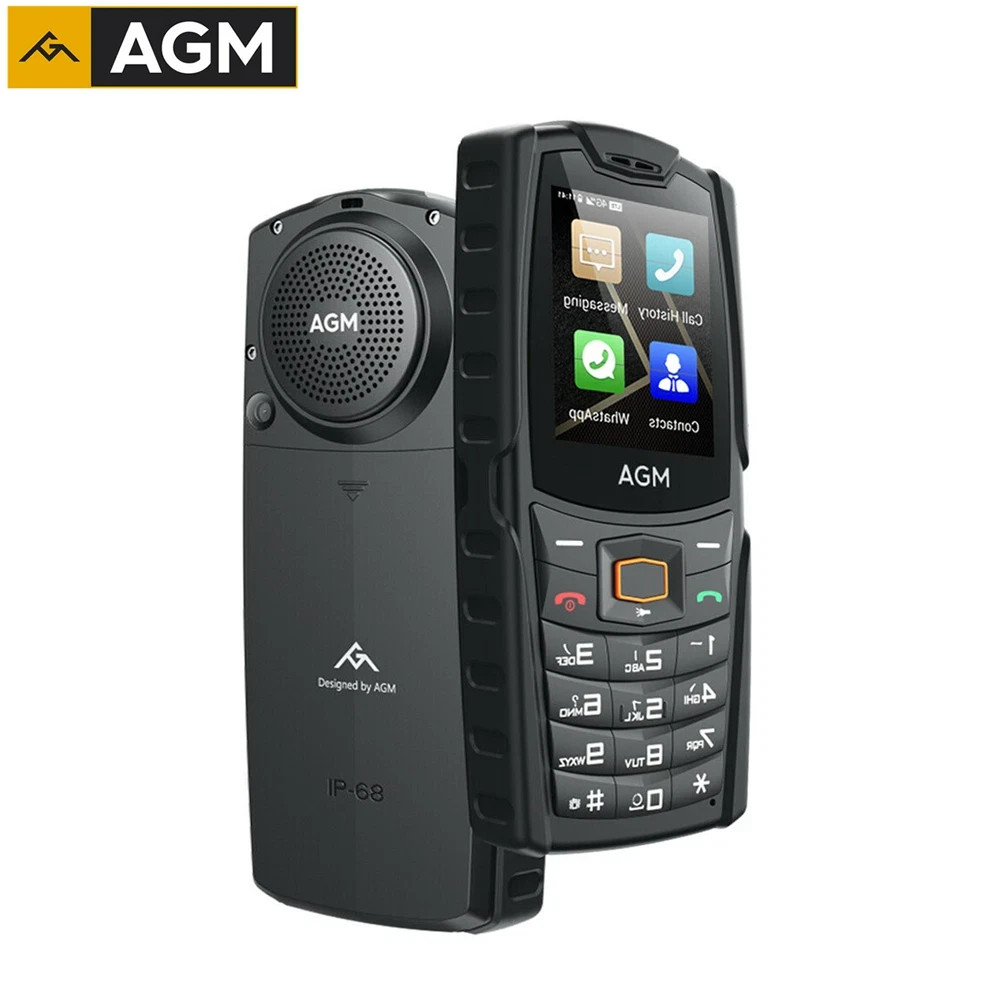 AGM M7 Outdoor Rugged 4G Unlocked Smartphone Waterproof Shockproof Touch Screen