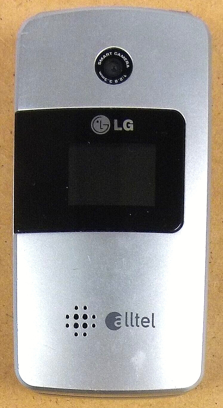 LG AX275 – Silver and Black ( Alltel ) Very Rare Cellular Flip Phone