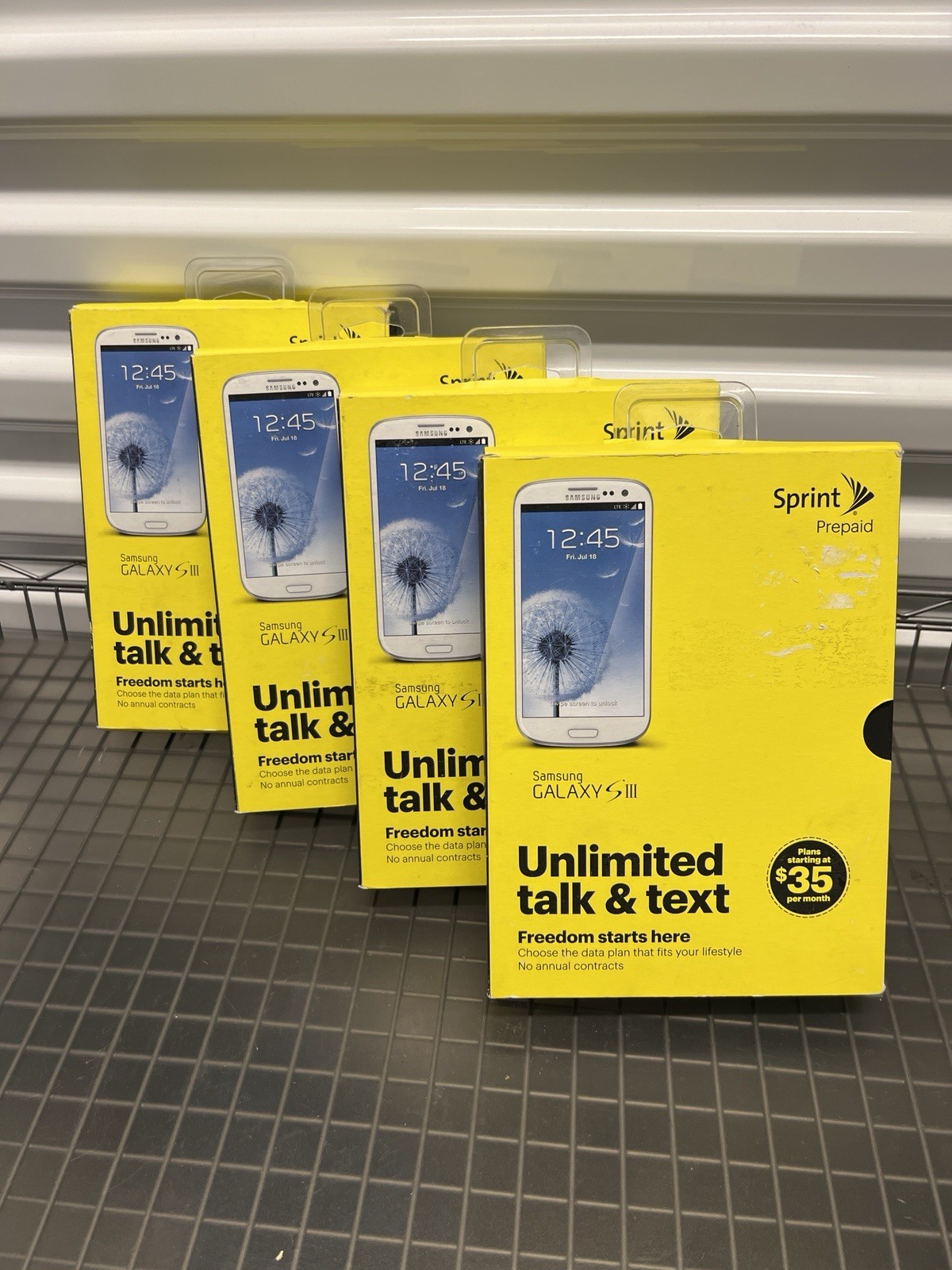 Samsung Galaxy S III SPH-L710T – 16GB – Marble White (Sprint) NEW SEALED