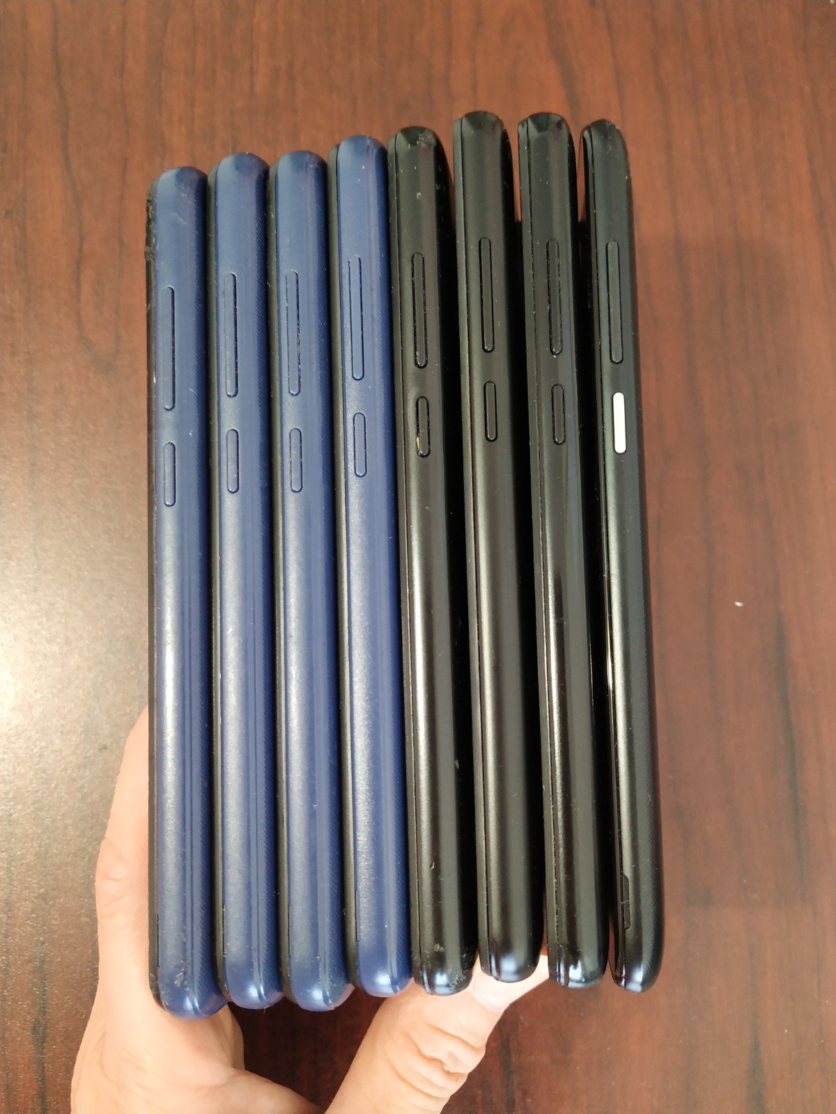 Lot of 8 Wiko U316AT (4pc)/Schok Volt SV55(3pc)/Coolpad Legacy S CP3648A 16GB