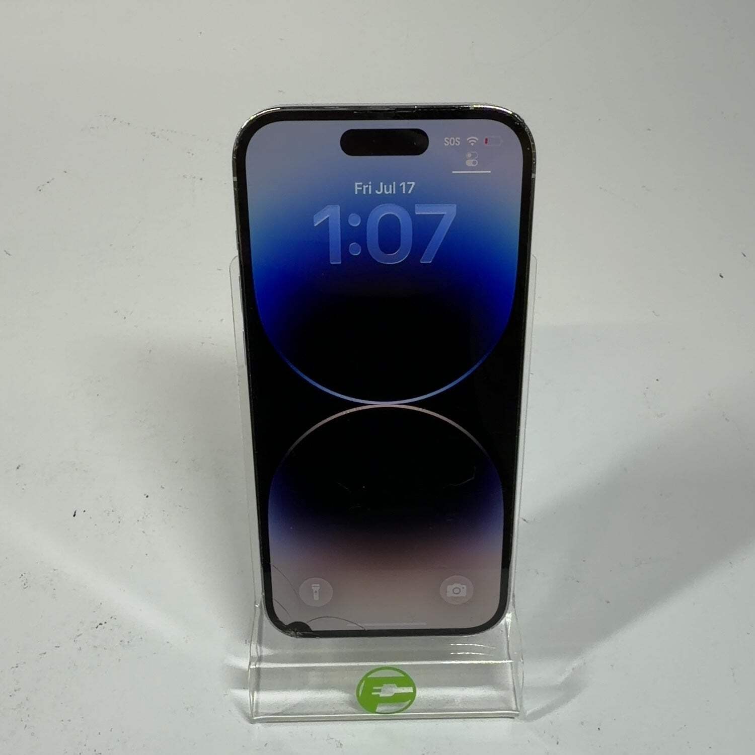Broken Unlocked Apple iPhone 14 Pro 256GB 26.5 MQ0X3LL/A Read