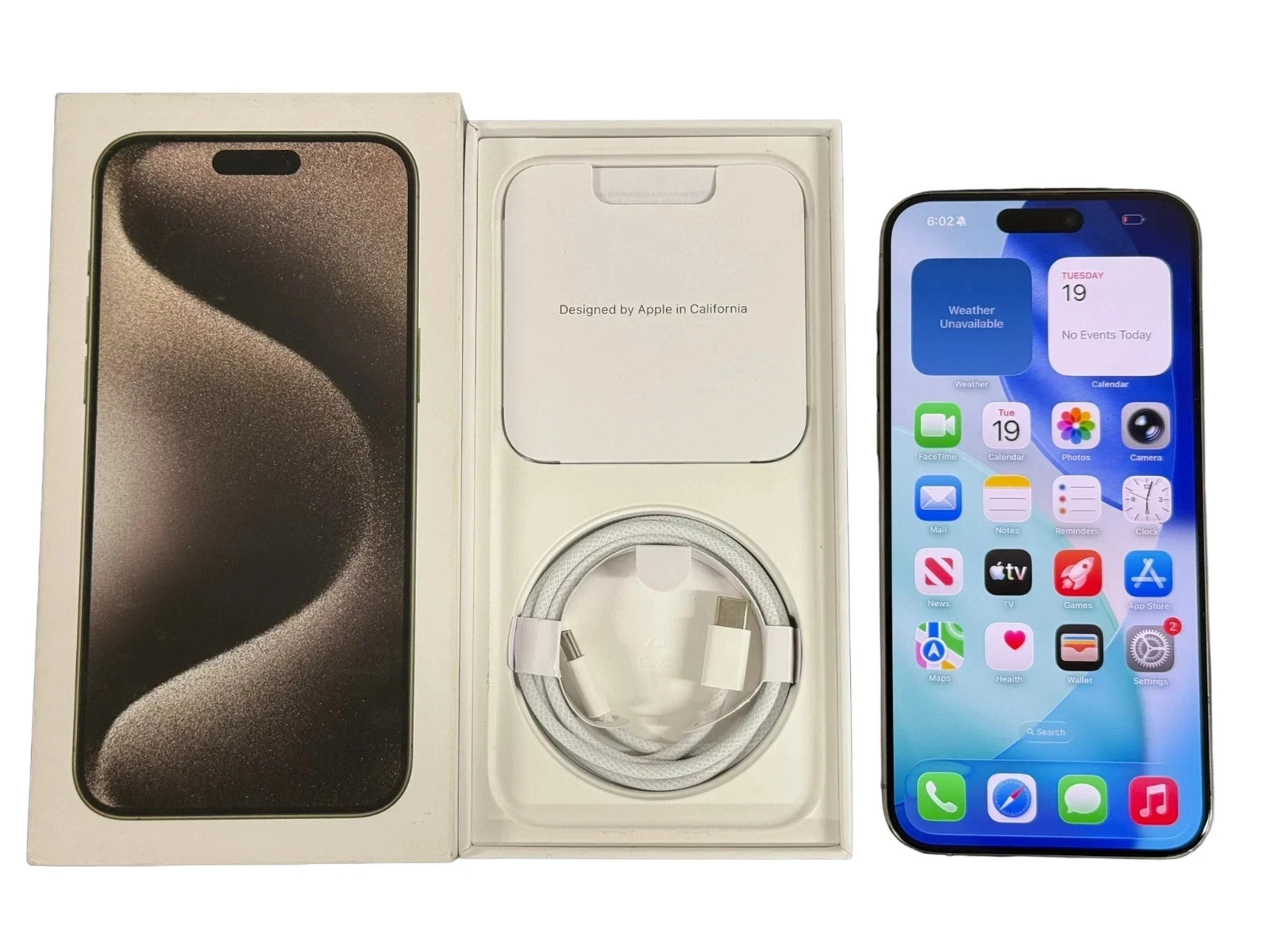 Apple iPhone 15 Pro MAX 1 TB Factory Unlocked Black Open Box -All Colors